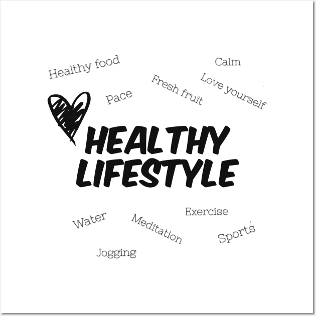 Show off your healthy lifestyle Wall Art by ShadowCarmin